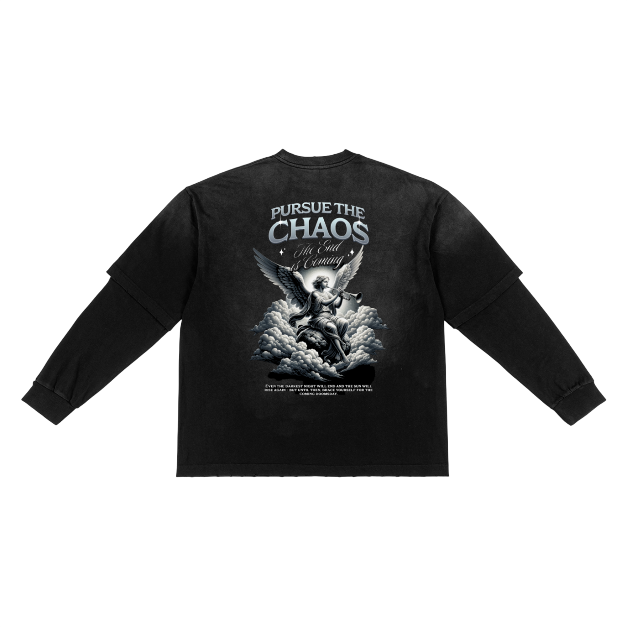 "Pursue The Chaos" Long Sleeve Tee