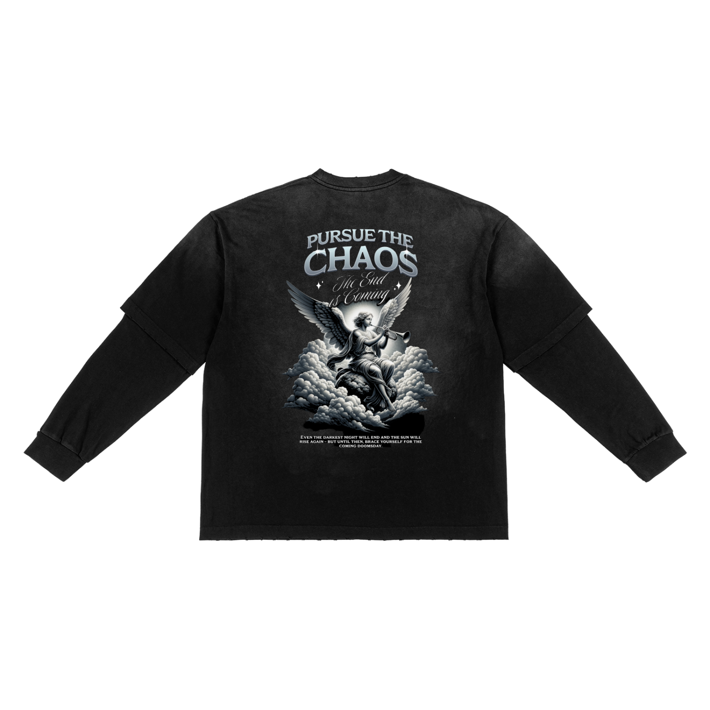 "Pursue The Chaos" Long Sleeve Tee