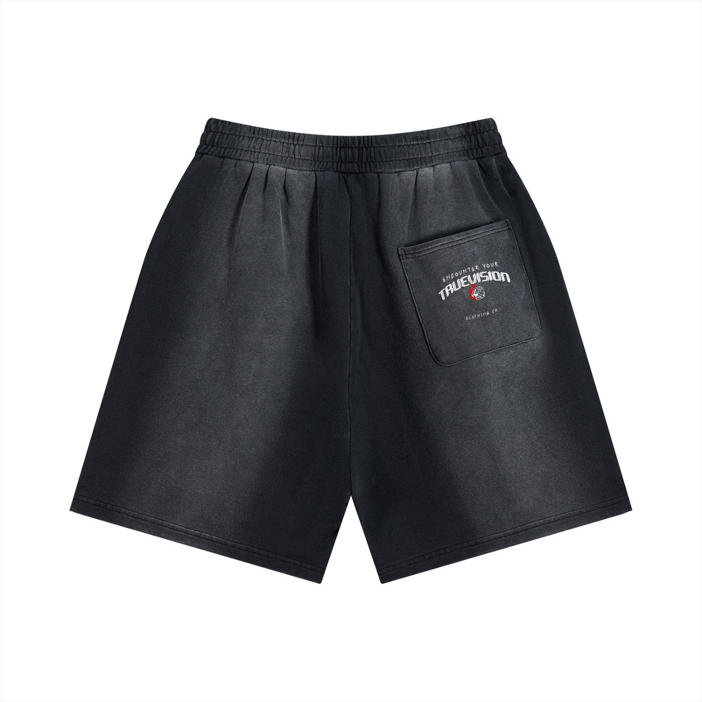 "GET YA MONEY UP" TrueVision Collab Vintage Shorts