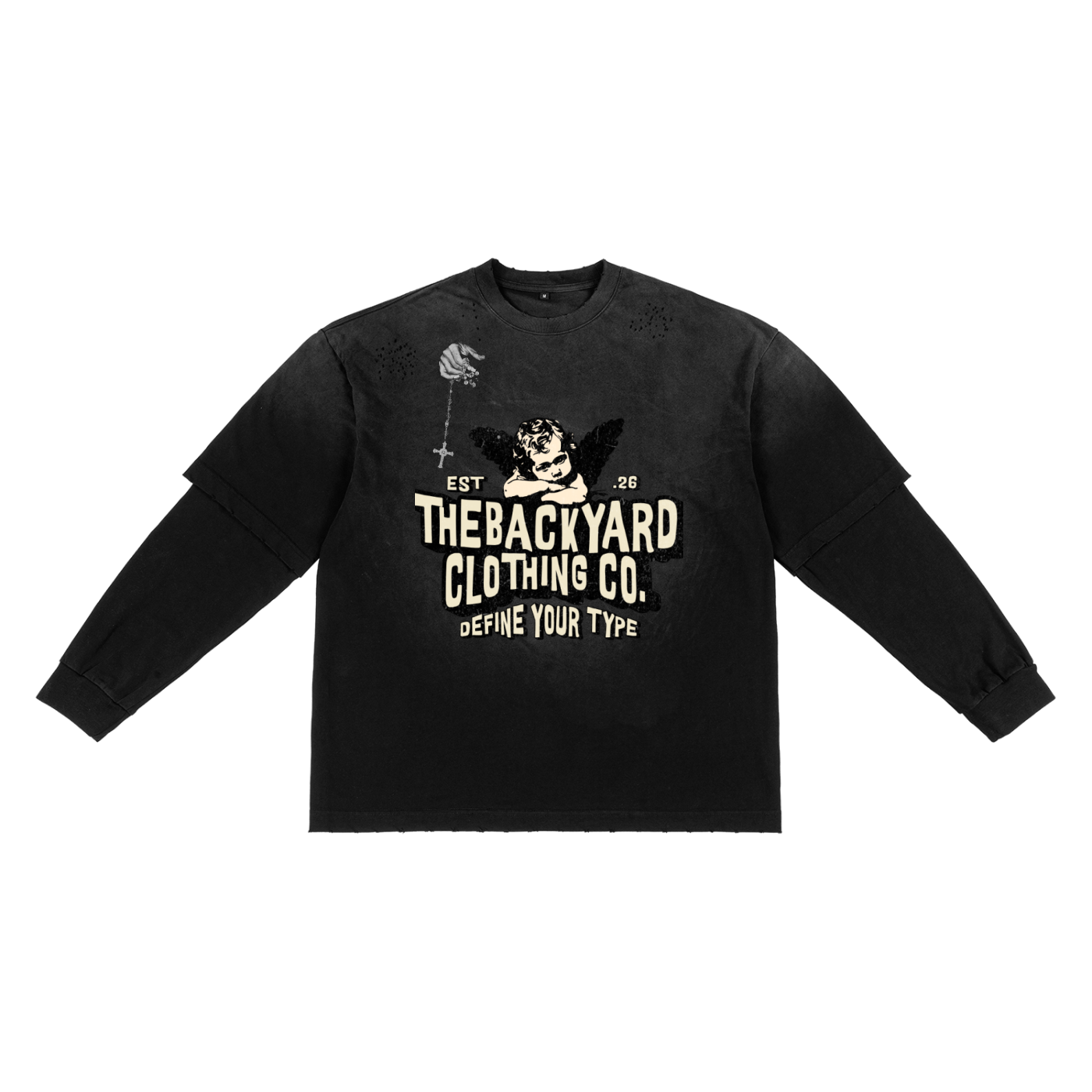 "Pursue The Chaos" Long Sleeve Tee