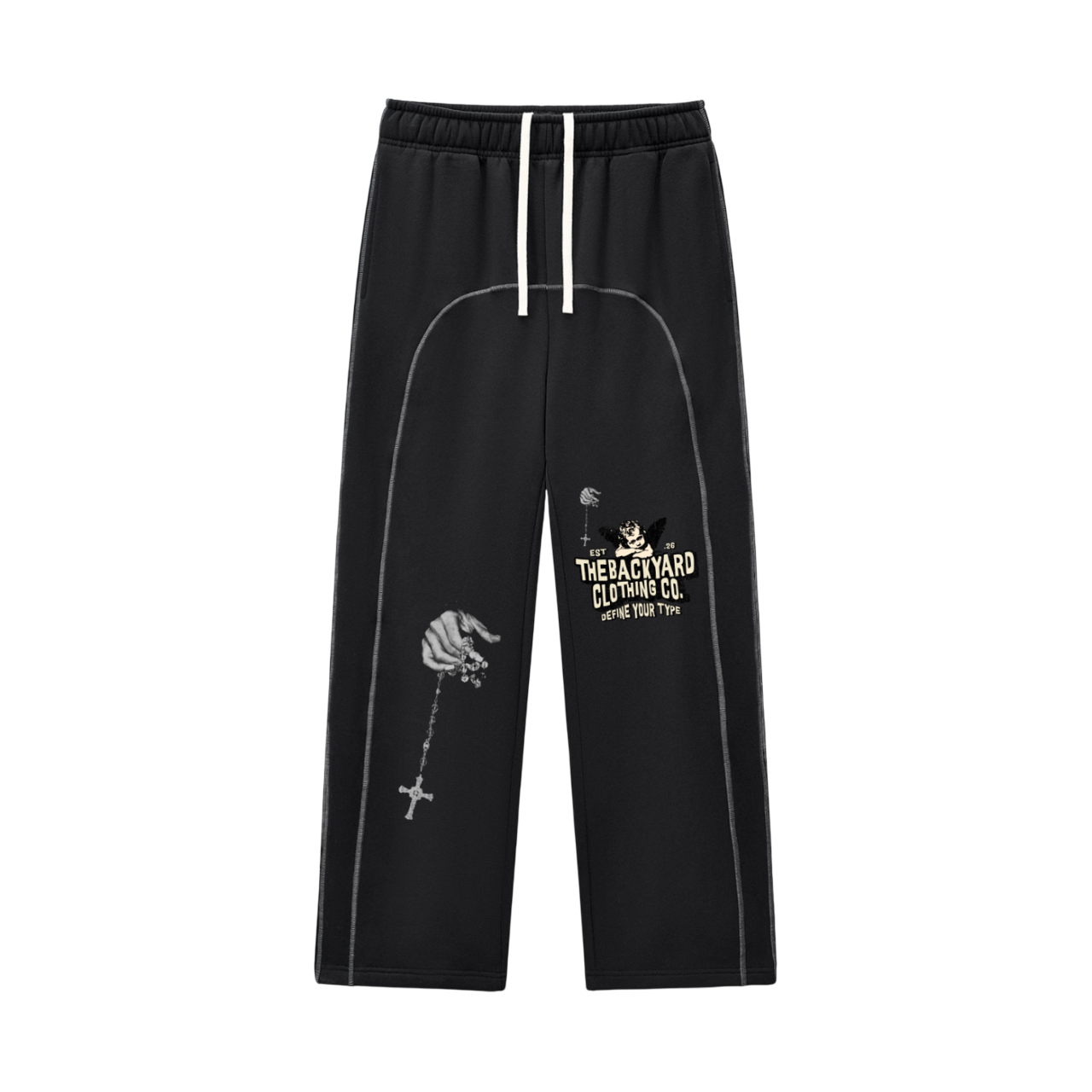 "TheBackYard Clothing Co." Baggy Sweatpants