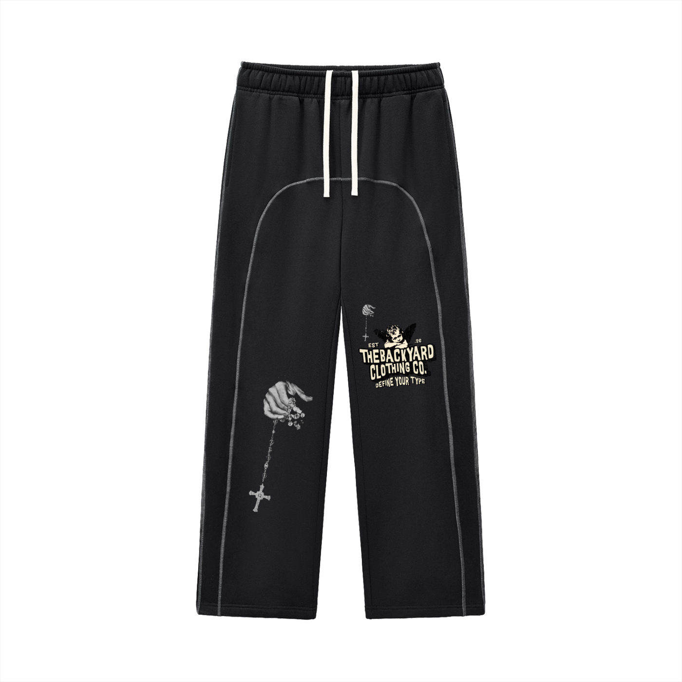 "TheBackYard Clothing Co." Baggy Sweatpants