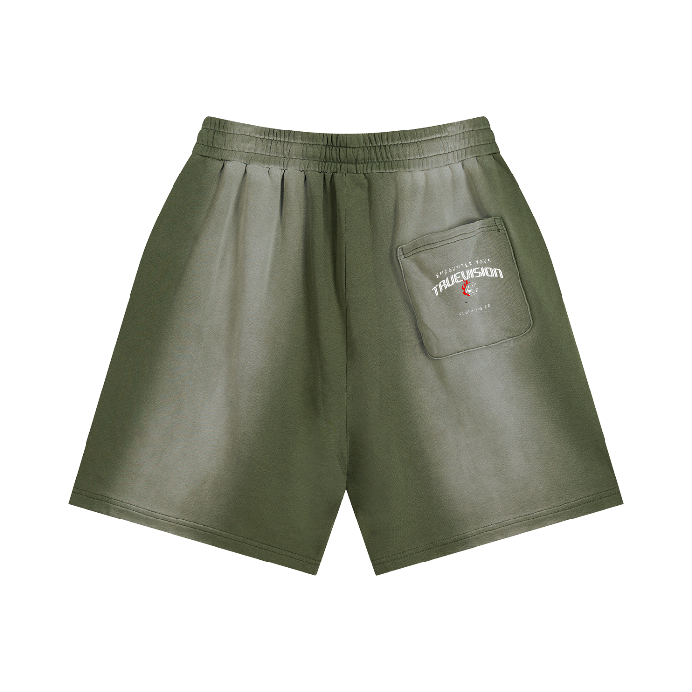 "GET YA MONEY UP" TrueVision Collab Vintage Shorts